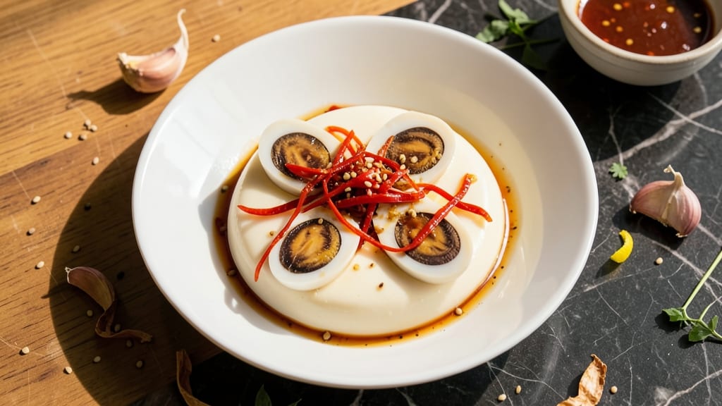 Silken Tofu and Century Egg Recipe: Umami-Packed Contrast in 20 Minutes