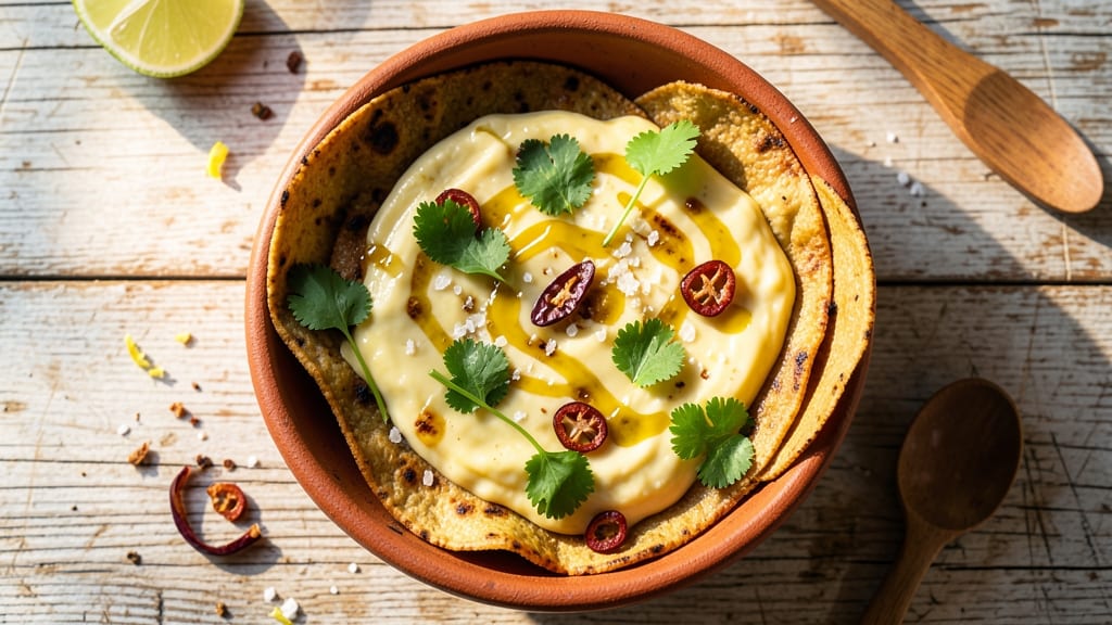 2 Egg Yolks Recipe: Crispy Tortilla Cups With Smoky Chipotle Yolk Heart