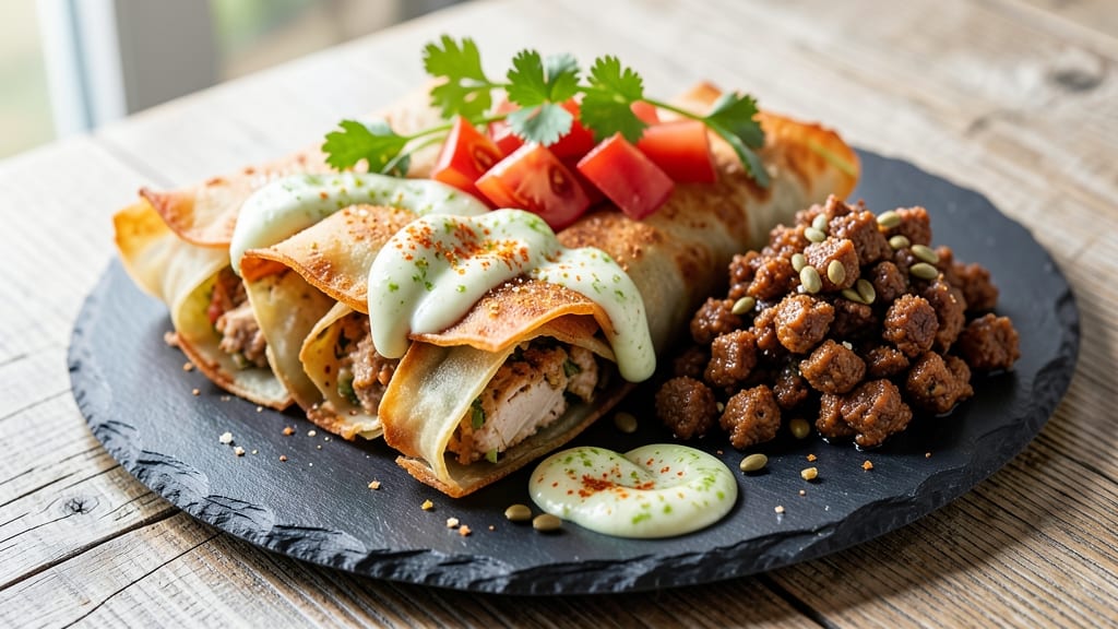 Southwest Egg Roll Recipe Air Fryer: Crispy Tortilla Shells With Spiced Yolk Magic