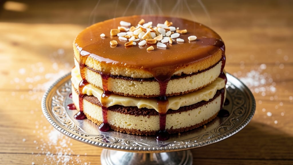 Trinidad Egg Cake Recipe: Spiced Rum Infusion With Caramelized Top