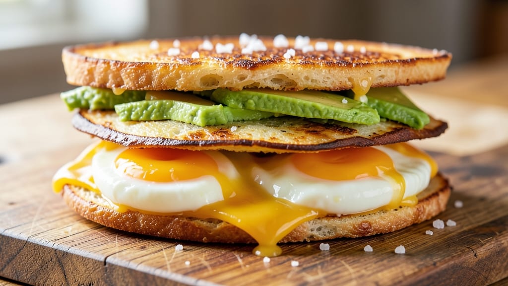 Toasted Egg Sandwich Recipe: Crispy Tortilla Crunch With Foil-Sealed Yolk Magic
