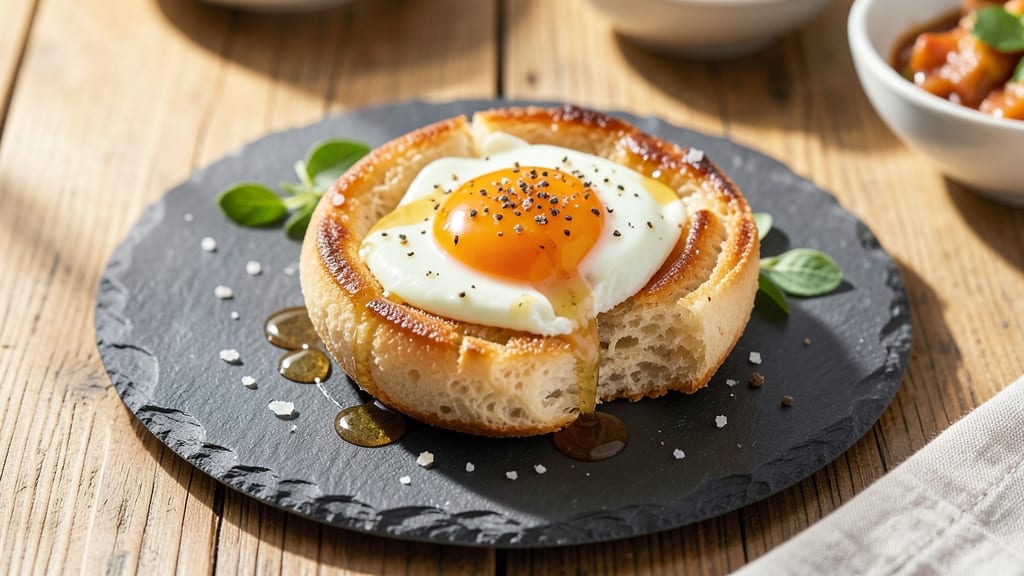 Soft-Boiled Eggs in Biscuit Recipe: Crispy Shells Hugging Runny Yolk Magic