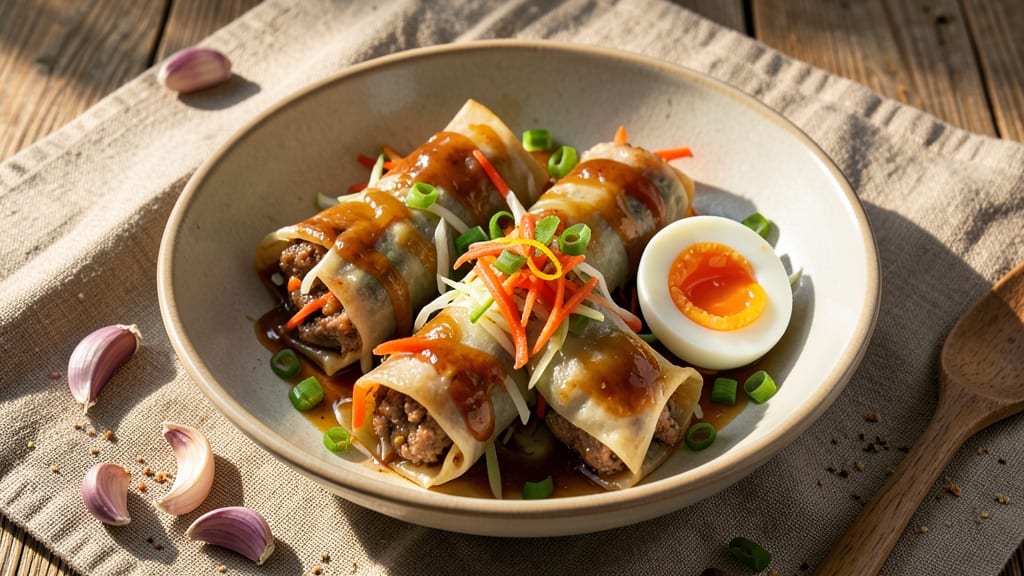Soft Egg Roll Recipe: Breakfast Wrap With Runny Yolk Magic