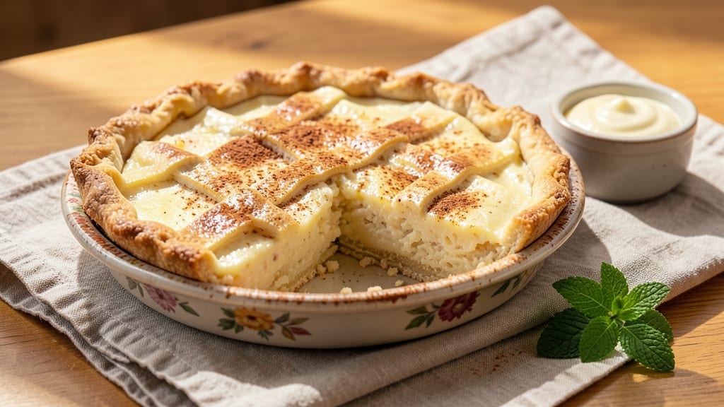 Sugar-Free Egg Custard Pie Recipe: Silky Vanilla Swirls Without Guilt