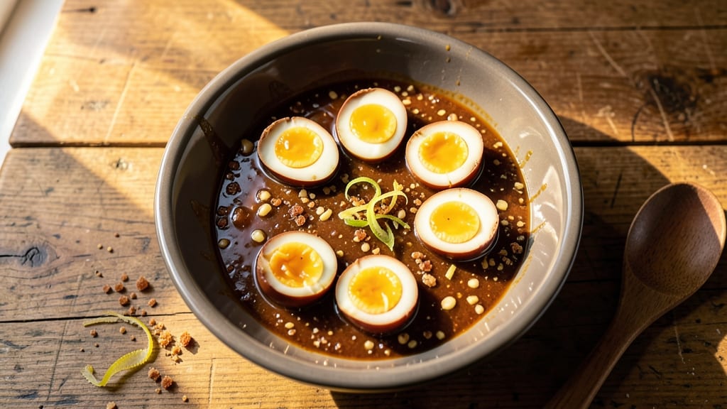 Adobo Eggs Recipe: Savory Soy-Ginger Marinated Perfection
