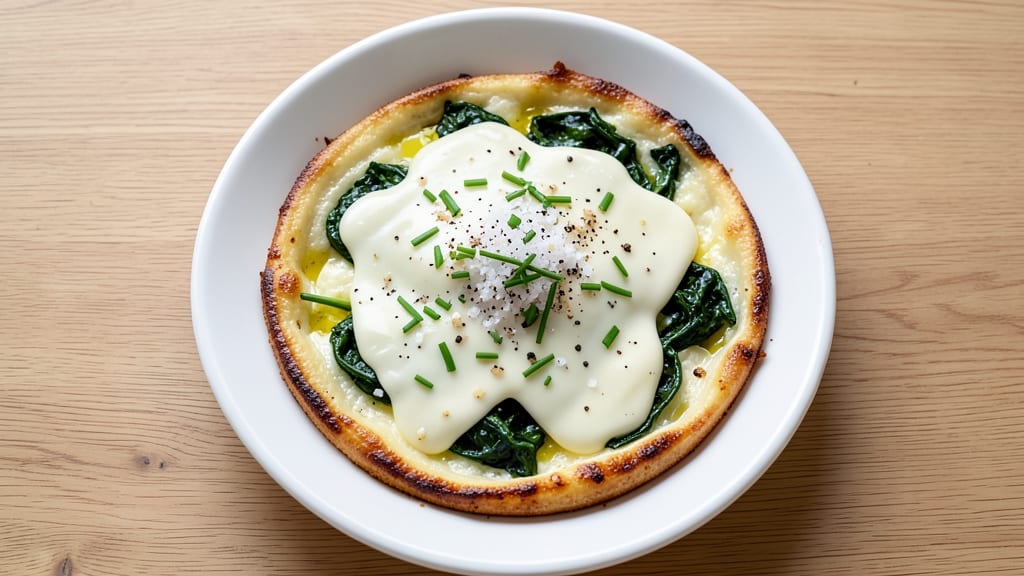Stovetop Egg White Frittata Recipe: Fluffy Clouds With Herbs and Cheese