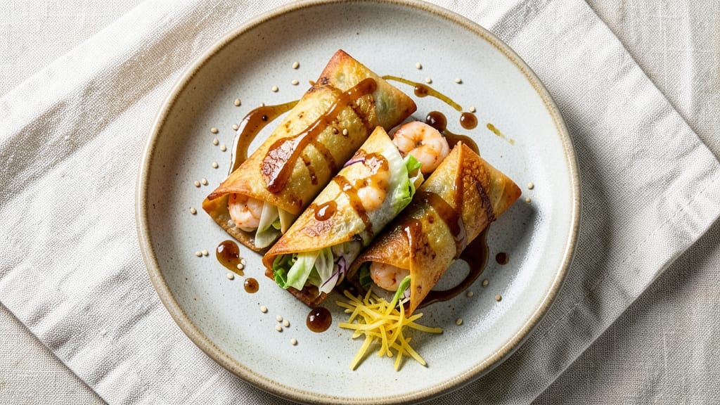 Shrimp, Cabbage, and Egg Roll Recipe: Crispy Wraps Packed With Zesty Shrimp Filling