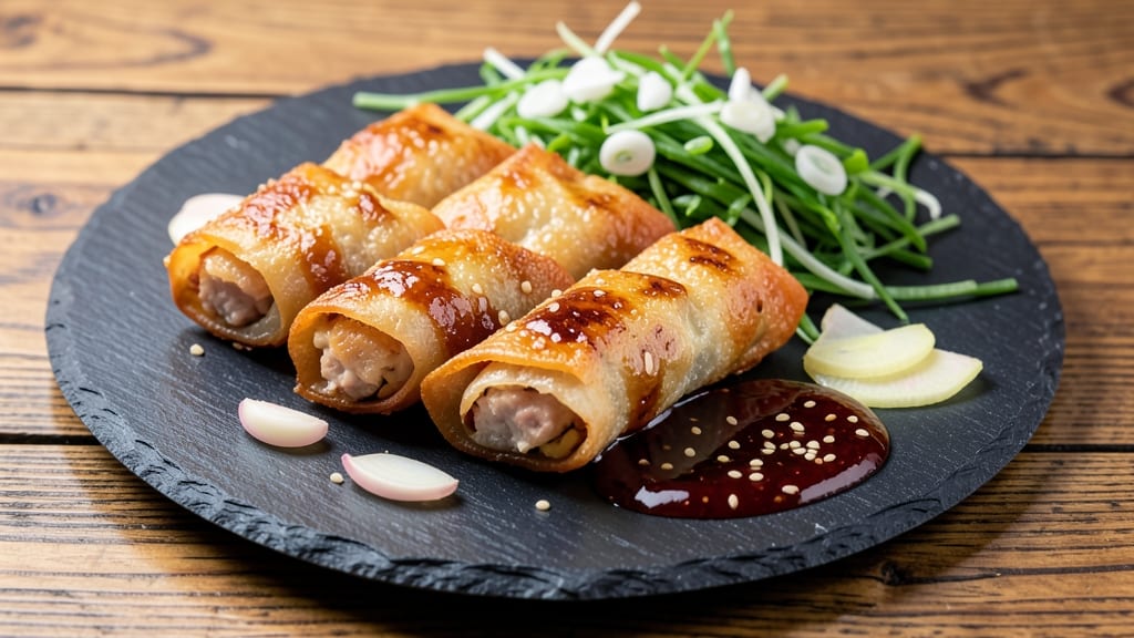 Yard House Moo Shu Egg Rolls Recipe: Crispy Wraps Packed With Savory Cabbage and Scallion Filling
