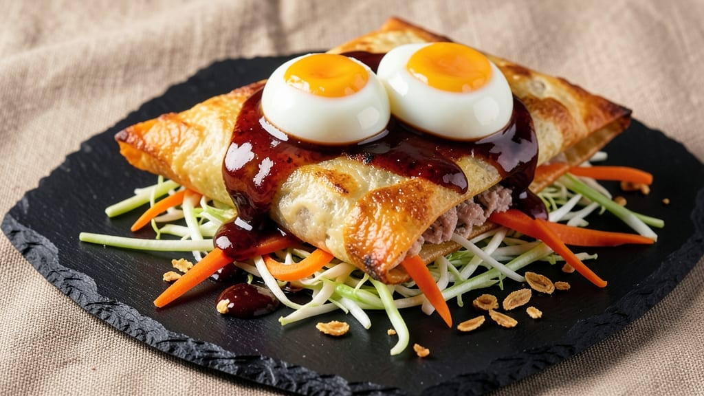 Sonny's BBQ Egg Rolls Recipe: Smoky-Sweet Crunch With Foil-Sealed Yolk Treasure