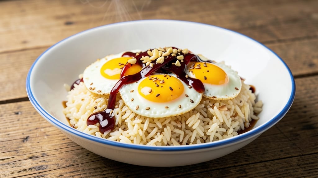 Spicy Egg Rice Recipe: Bold Heat and Aromatic Fragrance in One Pan