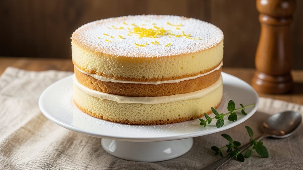 3 Egg Sponge Cake Recipe: Effortless Rise With Whipped Egg Magic