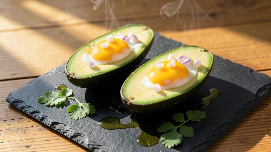 Avocado Egg Boats Recipe: Foil-Sealed Crunch Meets Silky Yolk Magic