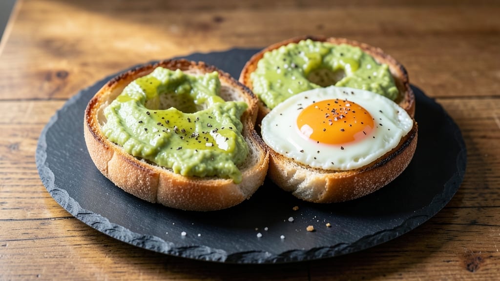 Avocado Egg Bagel Recipe: Crispy Toasted Edges with Creamy Yolk Fusion