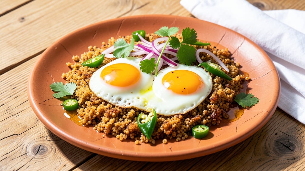 Suji Egg Recipe: Savory Semolina Crunch With Silky Yolk Magic