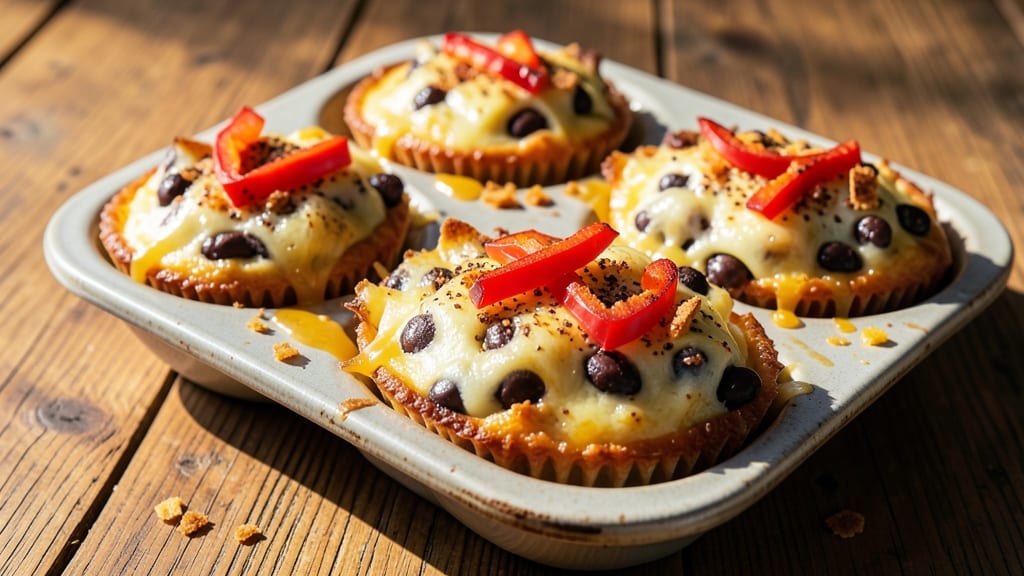 Southwest Egg Muffins Recipe: Spiced Tortilla Cups With Smoky Black Bean Filling