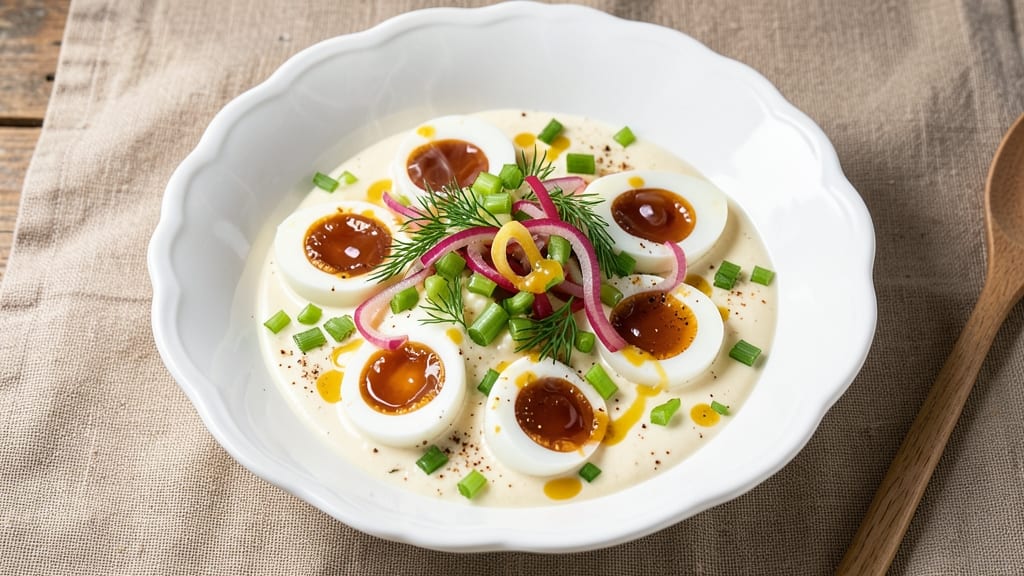 Standard Egg Salad Recipe: Crisp Celery and Mustard-Kissed Creaminess