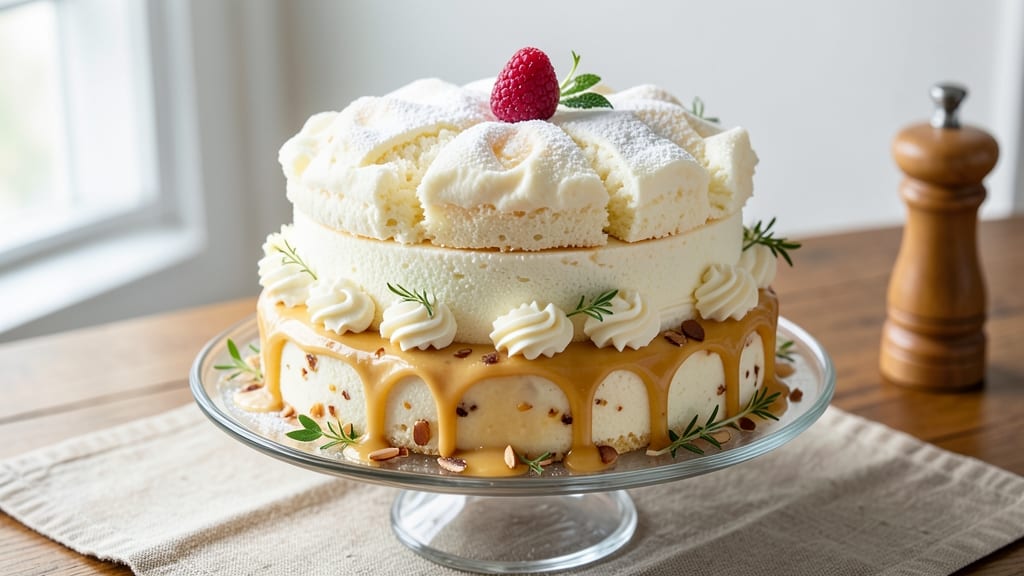 12 Egg Angel Food Cake Recipe: Light-as-Air Vanilla Clouds With Whipped Top