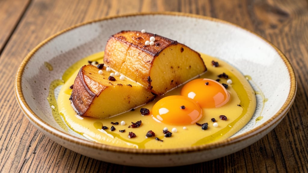 Yam and Egg Sauce Recipe: Silky Velvety Swirls for Dipping and Drizzling