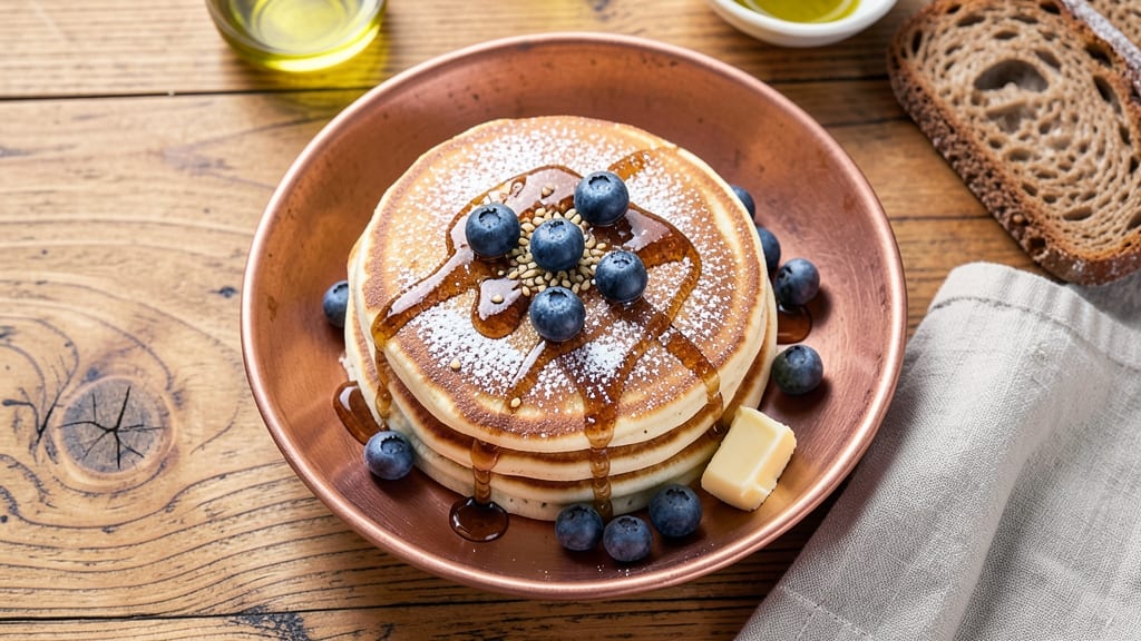 3 Egg Pancakes Recipe: Fluffy Stacks With Golden Yolk Brilliance