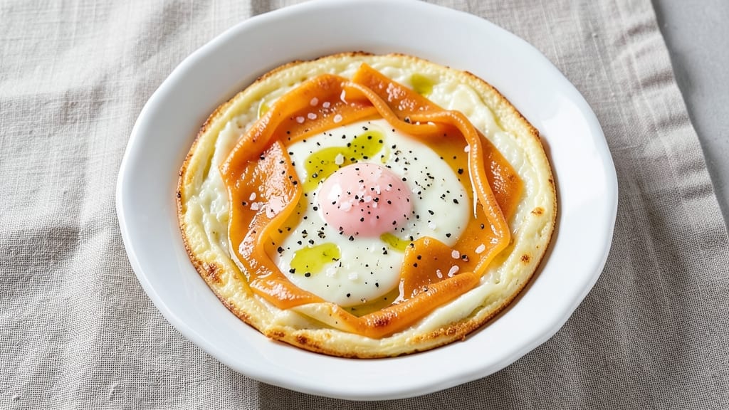 3 Egg Cheese Omelette Recipe: Golden Crust and Melted Cheese Layers