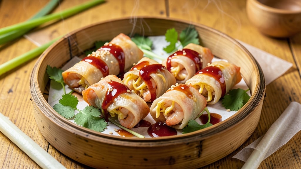 Authentic Vietnamese Egg Rolls Recipe: Crispy Wraps With Fragrant Herbs and Silky Yolk