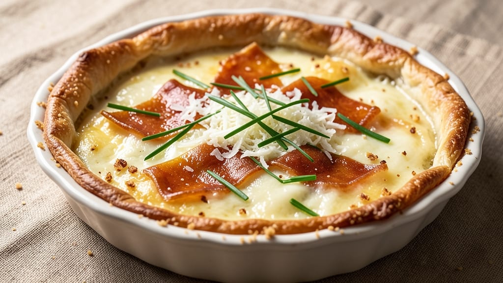 6 Egg Quiche Lorraine Recipe: Crispy Crust Hugs Rich Bacon Creaminess