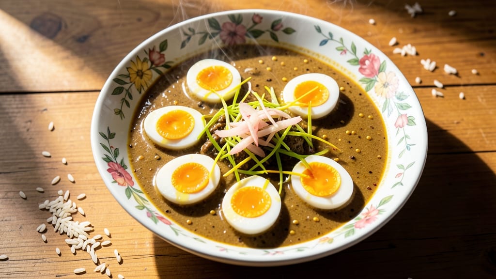 Surti Egg Curry Recipe: Spiced Yogurt and Turmeric Brightness